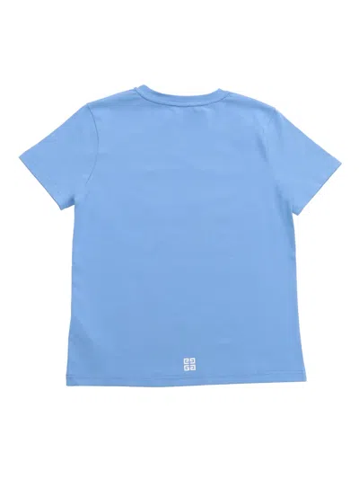 Shop Givenchy Light Blu T-shirt In Blue