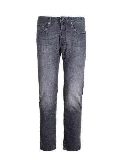 Shop Incotex Jeans  Blue Division In Anthracite