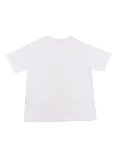 Shop Balmain White T-shirt With Logo