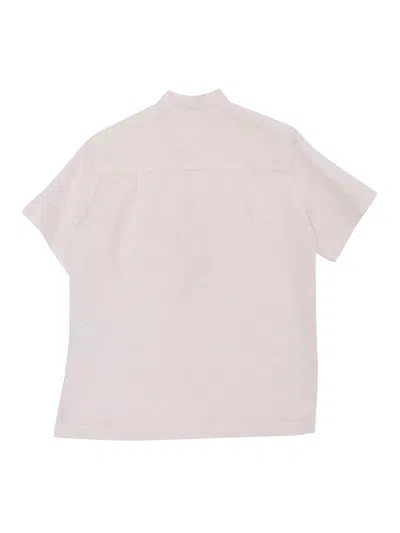 Shop Dolce & Gabbana D&g White Shirt In Beige