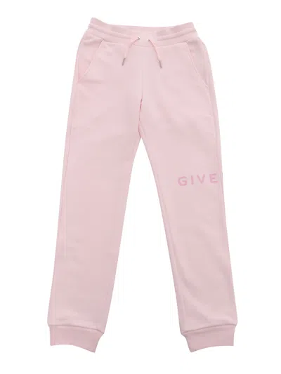 Shop Givenchy Pink Jogging Trousers
