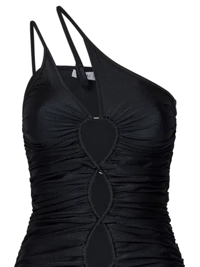 Shop Amen Mini Dress In Black