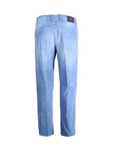 Shop Incotex Jeans  Blue Division In Clear Blue