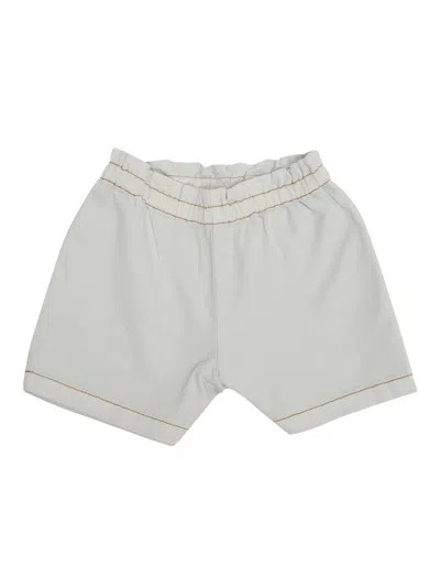 Shop Bonpoint Cream Colored Shorts In Panna