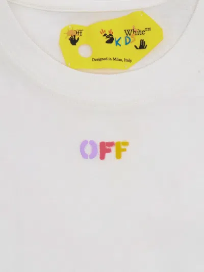 Shop Off-white White T-shirt With Logo