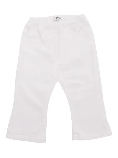 Shop Il Gufo White Trousers