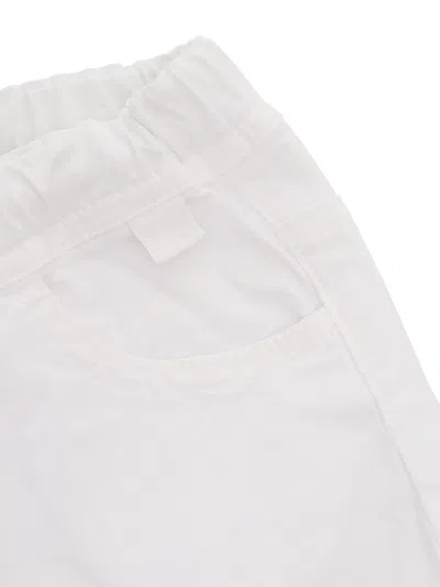 Shop Il Gufo White Trousers