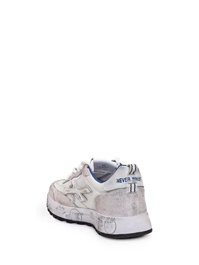 Shop Premiata Nous 6657 Sneaker In Bianco