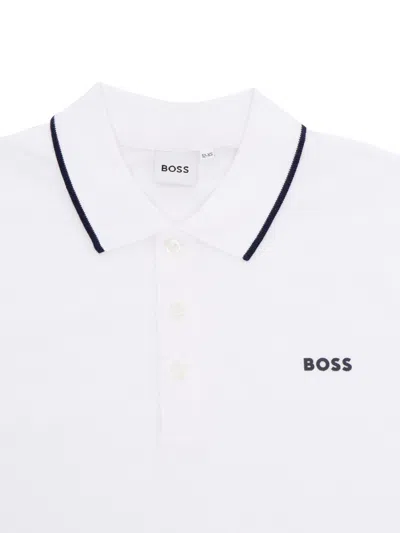 Shop Hugo Boss White Polo
