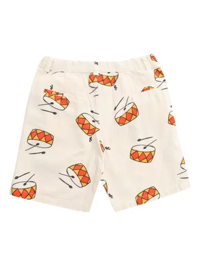 Bobo Choses Bermuda With Prints In White
