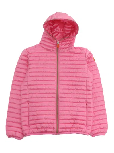 Shop Save The Duck Rosy Pink Down Jacket