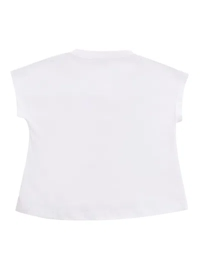 Shop Il Gufo White T-shirt With Print