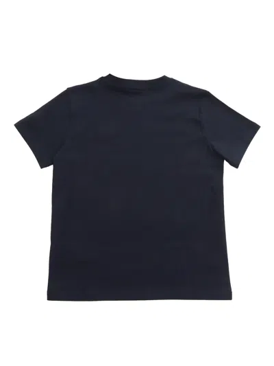 Shop Moncler Blue T-shirt With Logo