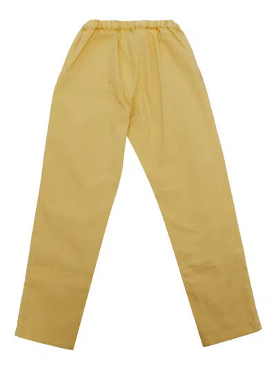 Shop Bonpoint Yellow Callie Trousers