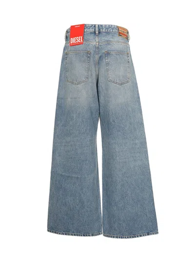 Shop Diesel 1996 D-sire Low-rise Wide-leg Jeans