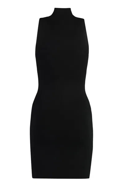 Shop Diesel M-onervax Knitted Turtleneck Dress