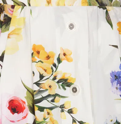 Shop Dolce & Gabbana Garden Print Skirt
