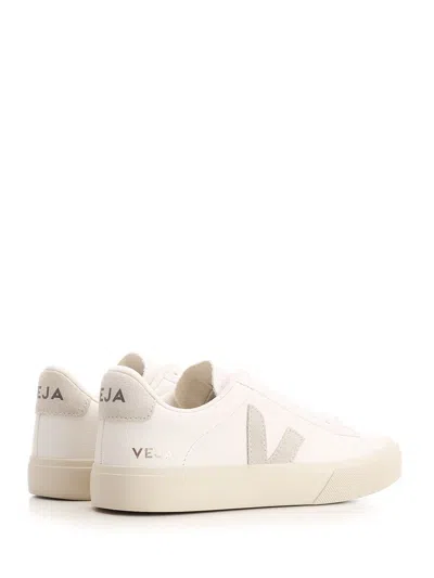 Shop Veja Campo Low Top Sneaker In Extra-white_natural-suede