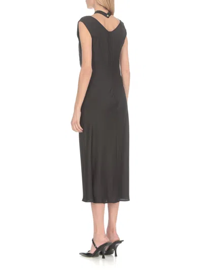 Shop Pinko Acheloo Dress In Black