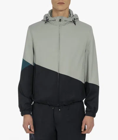 Larusmiani Stormy Bomber Jacket In Lightgray