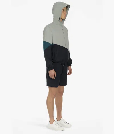 Larusmiani Stormy Bomber Jacket In Lightgray