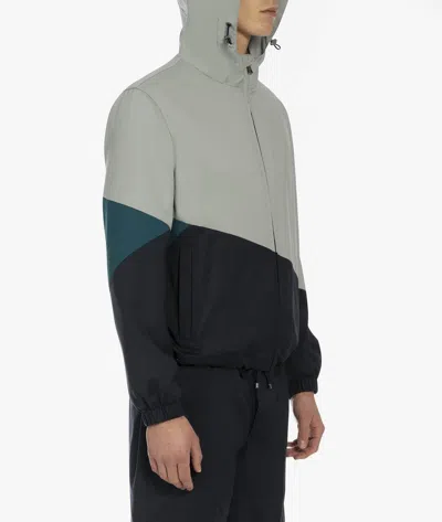Larusmiani Stormy Bomber Jacket In Lightgray