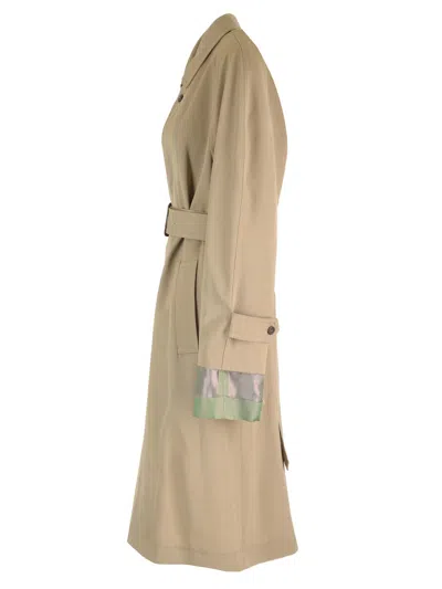 Shop Maison Margiela Anonymity Of The Lining Coat In Beige