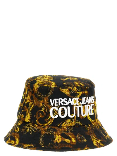 Shop Versace Jeans Couture Barocco Bucket Hat In Multicolor