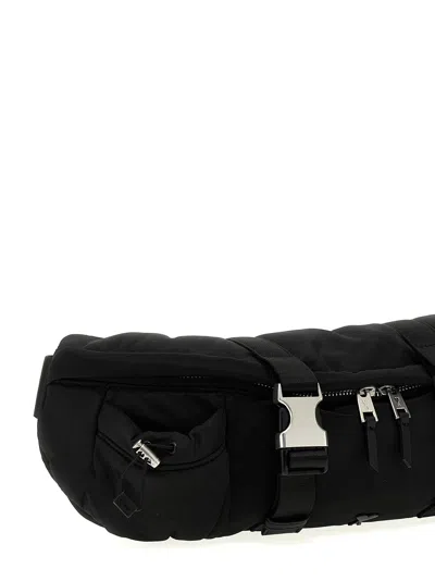 Shop Ami Alexandre Mattiussi Ami De Coeur Crossbody Bag In Black