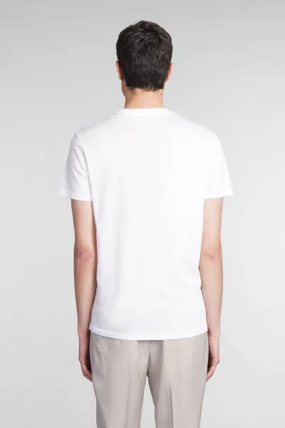 Shop Ballantyne T-shirt In White Cotton