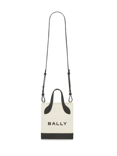 Shop Bally Logo Mini Bar Keep On Shopper Bag In .