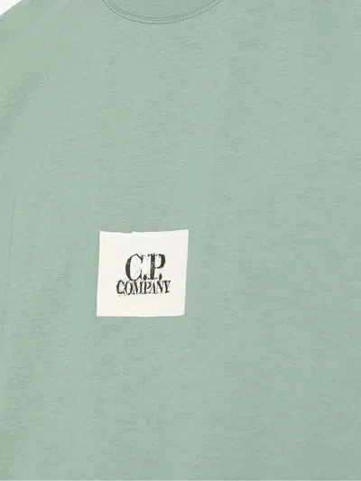 Shop C.p. Company C.p.company T-shirts And Polos Green