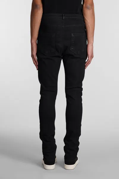 Shop Rick Owens Regular 5 Pockets Jeans In Black