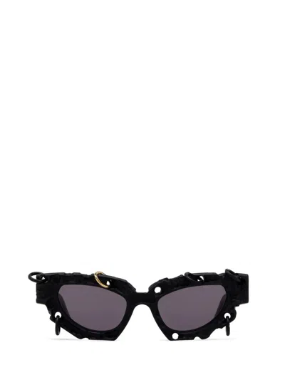 Shop Kuboraum Sunglasses In Black Matt Hypercore