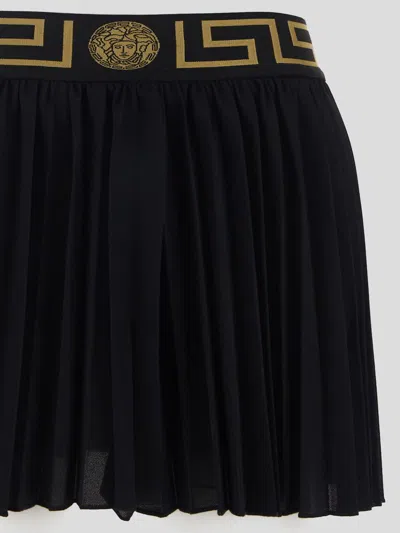 Shop Versace Underwear Shorts In Black