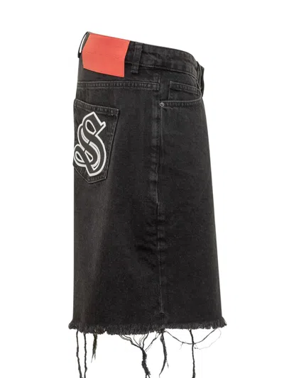 Shop Vision Of Super Shorts Gotic Patch In Black