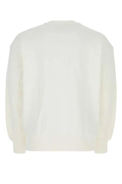 Shop Y-3 Y3 Yamamoto Sweatshirts In White