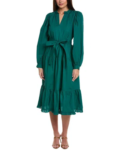 Shop Marie Oliver Mariah Maxi Dress In Green