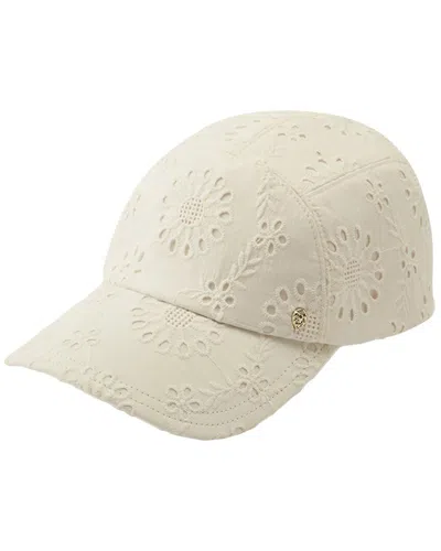 Shop Helen Kaminski Tasha Baseball Hat In White