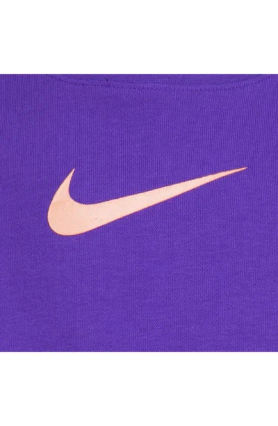 Shop Nike Kids' Splatter Crewneck Sweatshirt In Wild Berry