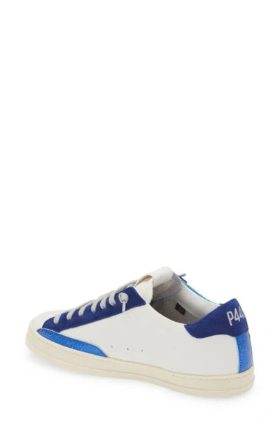 Shop P448 John Low Top Sneaker In Blu Oceano