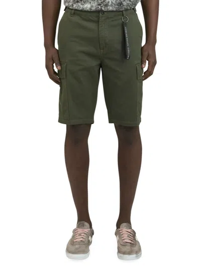 Shop Prps Men's Uji Cargo Shorts In Dark Green