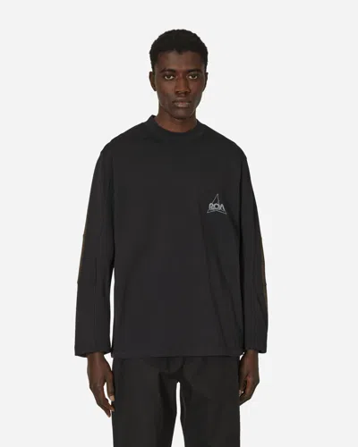 Shop Roa Graphic Longsleeve T-shirt In Black