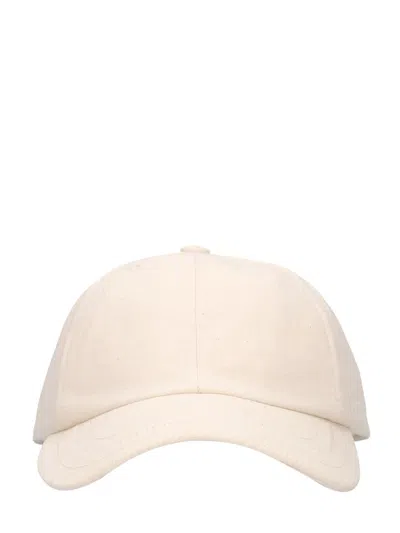 Shop Jacquemus La Casquette Porte Baseball Hat In White