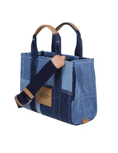 Shop Marc Jacobs Cotton Denim Handbag In Blue Denim