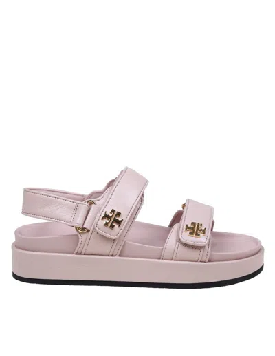 Shop Tory Burch Sporty Leather Sandal In Pink