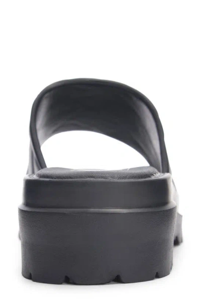 Dirty Laundry Lightning Slide Sandal In Black