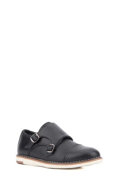 Shop X-ray Xray Kids' Michael Double Monk Strap Loafer In Black