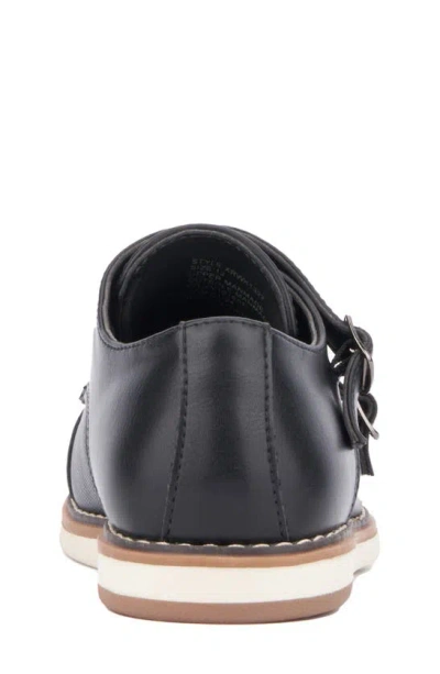 Shop X-ray Xray Kids' Michael Double Monk Strap Loafer In Black