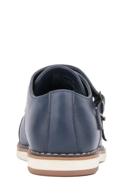 Shop X-ray Xray Kids' Michael Double Monk Strap Loafer In Navy